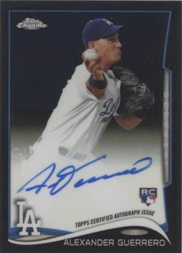 2014 Topps Chrome - Alex Guerrero #AG