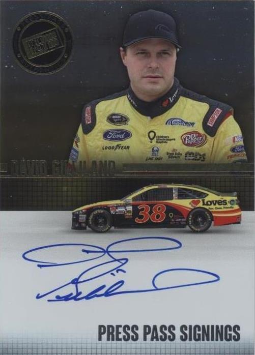 2015 Press Pass - David Gilliland #PPS-DG