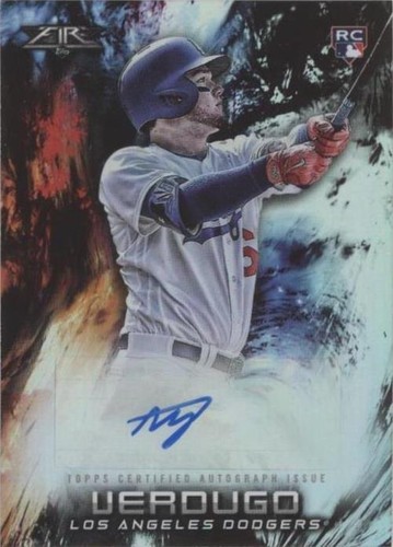 2018 Topps Fire - Alex Verdugo #FA-AV