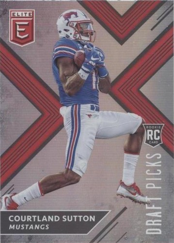 2018 Panini Elite Draft Picks Courtland Sutton #107
