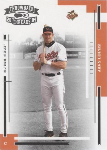 2004 Donruss Throwback Threads - Javy Lopez #22