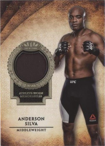 2018 Topps UFC Knockout - Anderson Silva #TOR-AS