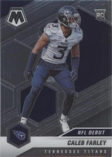 2021 Panini Mosaic Caleb Farley #258