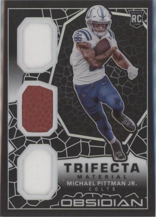 2020 Panini Obsidian Michael Pittman Jr. #TM14