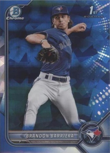 2022 Bowman Chrome Draft Sapphire Edition - Brandon Barriera #BDC-21