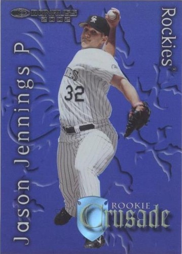 2002 Donruss The Rookies - Jason Jennings #RC-17