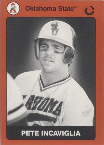 1991 Collegiate Collection Oklahoma State University Cowboys - Pete Incaviglia #71