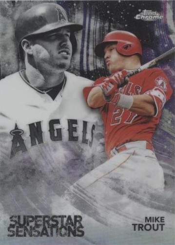 2018 Topps Chrome - Mike Trout #SS-6