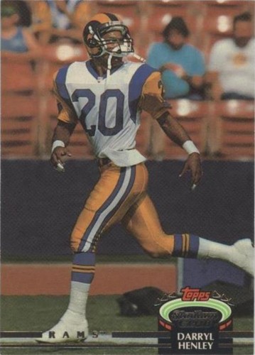 1992 Topps Stadium Club Darryl Henley #176