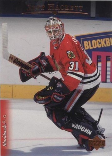 1995-96 Upper Deck - Jeff Hackett #387