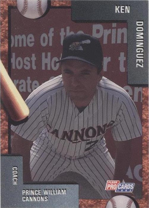 1992 Fleer ProCards Minor League - Ken Dominguez #165