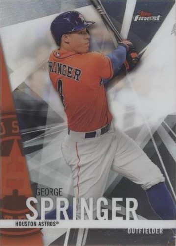 2017 Topps Finest - George Springer #97