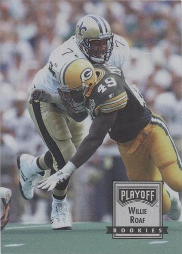 1993 Playoff Contenders Willie Roaf #114