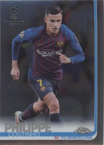 2018-19 Topps Chrome UCL Philippe Coutinho #22