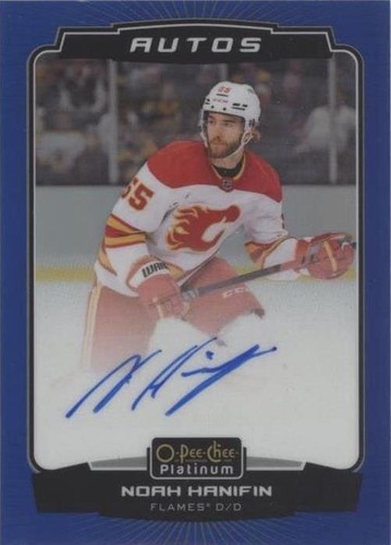 2022-23 O-Pee-Chee Platinum - Noah Hanifin #BA-NO