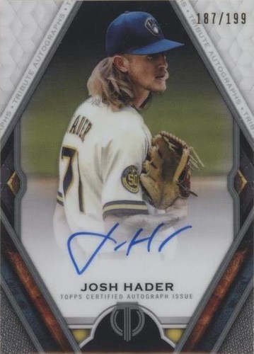 2021 Topps Tribute - Josh Hader #TA-JH