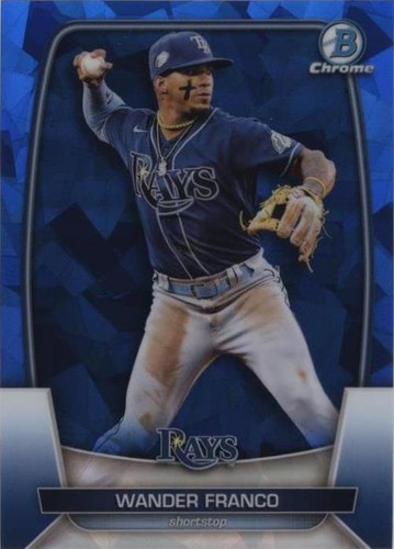 【75シリ】WANDER FRANCO BOWMAN SAPPHIRE 2021 Bowman Chrome Sapphire Wander Franco – Tampa Bay Rays