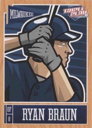 2013 Panini Triple Play - Ryan Braun #47