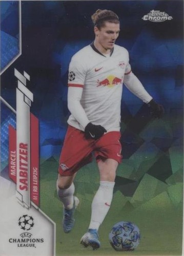 2019-20 Topps Chrome UCL Sapphire Edition Marcel Sabitzer #32