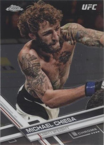 2017 Topps Chrome UFC - Michael Chiesa #66
