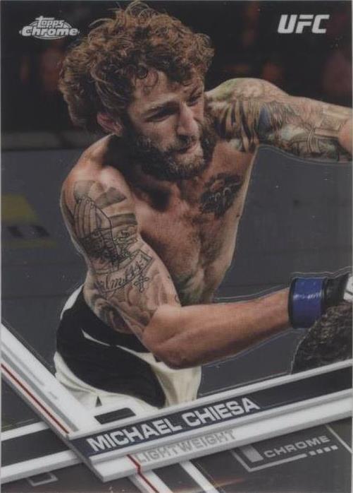 2017 Topps Chrome UFC - Michael Chiesa #66