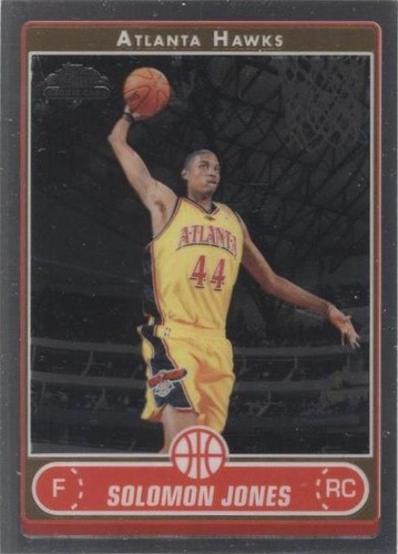 2006-07 Topps Chrome - Solomon Jones #161