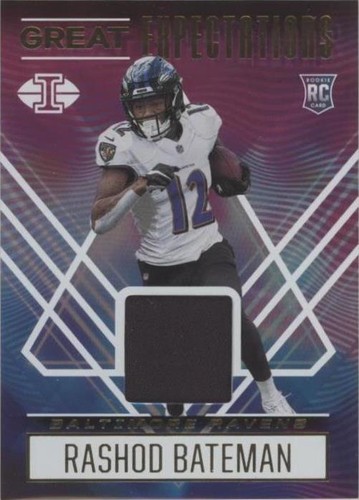 2021 Panini Illusions Rashod Bateman #GE-RB