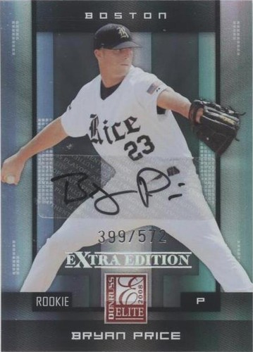 2008 Donruss Elite Extra Edition - Bryan Price #107