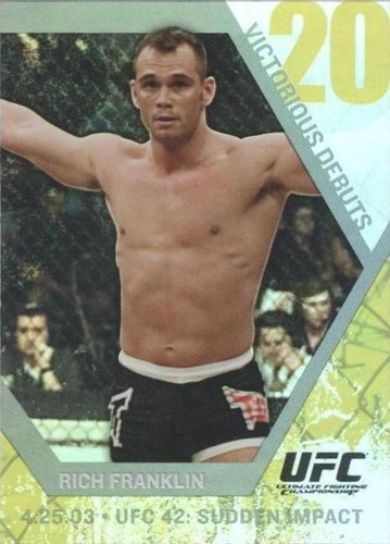 2009 Topps UFC Round 1 - Rich Franklin #VD3