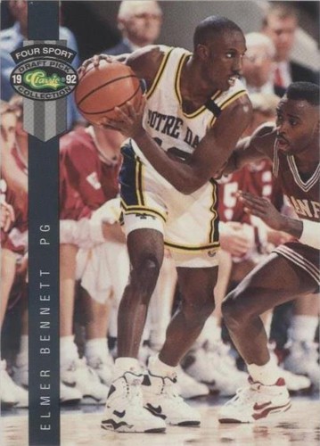 1992 Classic Four Sport Draft Pick Collection - Elmer Bennett #62