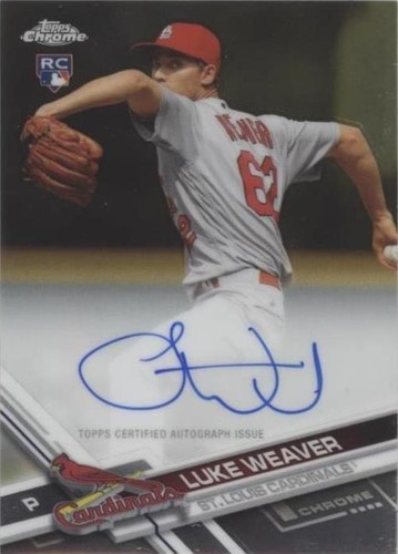 2017 Topps Chrome - Luke Weaver #RA-LW