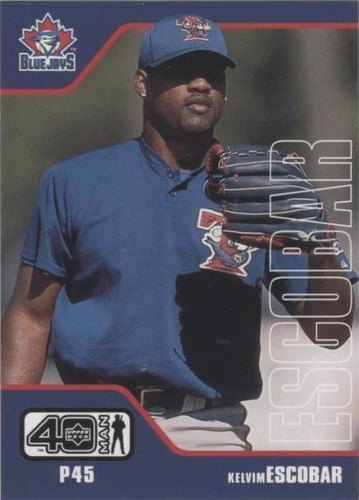 2002 Upper Deck 40 Man - Kelvim Escobar #66