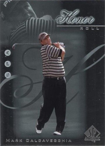 2001 SP Authentic - Mark Calcavecchia #HR18