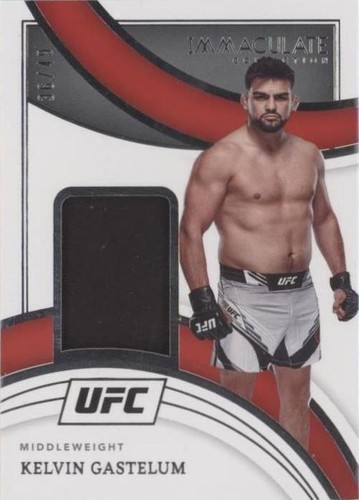 2022 Panini Immaculate Collection UFC - Kelvin Gastelum #RM-KGS