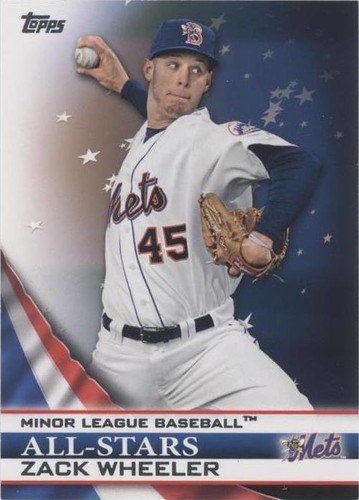 2012 Topps Pro Debut - Zack Wheeler #AS-ZW