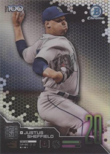 2019 Bowman - Justus Sheffield #BTP-20