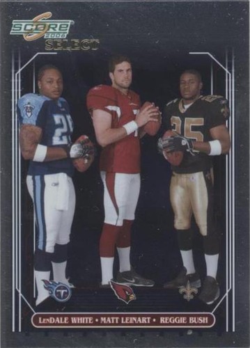 2006 Score Select LenDale White Matt Leinart Reggie Bush #330