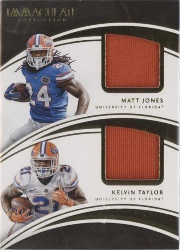 2016 Panini Immaculate Collection Collegiate Kelvin Taylor Matt Jones #10
