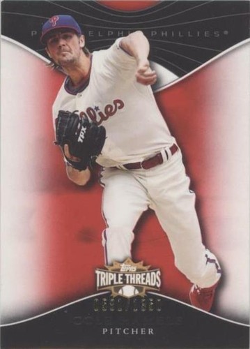 2009 Topps Triple Threads - Cole Hamels #88