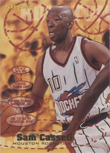1995-96 Fleer - Sam Cassell #220