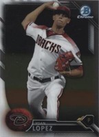 2016 Bowman - Yoan Lopez #BCP144