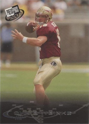 2001 Press Pass Chris Weinke #4