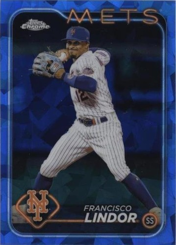2024 Topps Chrome Sapphire Edition - Francisco Lindor #650