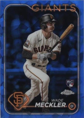2024 Topps Chrome Sapphire Edition - Wade Meckler #458