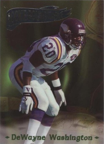 1995 Collector's Edge Excalibur Dewayne Washington #10