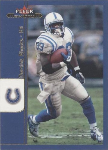 2002 Fleer Maximum Dominic Rhodes #16