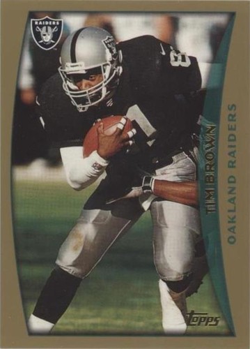 1998 Topps Tim Brown #60