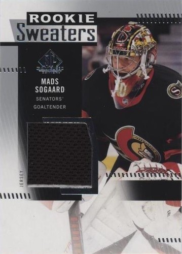 2022-23 Upper Deck SP Game Used - Mads Sogaard #RS-MS
