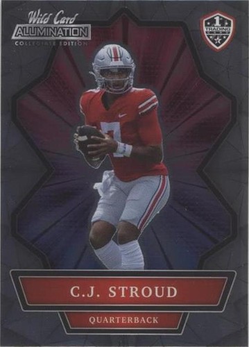 2021 Wild Card Alumination NIL Collegiate Edition C. J. Stroud #ANBC-14
