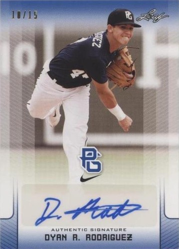 2017 Leaf Perfect Game National Showcase - Dyan R. Rodriguez #BA-DR1
